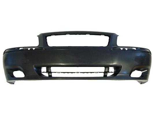 Pare-chocs avant apprêté avec trou moulure