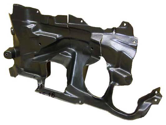 Protection du moteur gauche